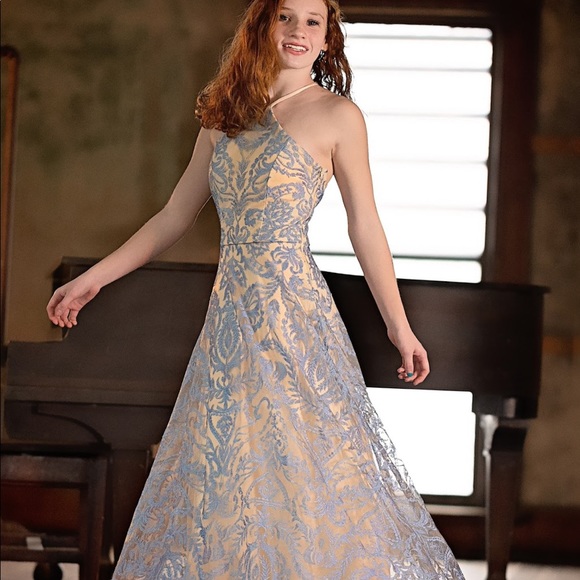 chinese dress ladies Lace Floor Length Spaghetti Straps A Line Prom Dress